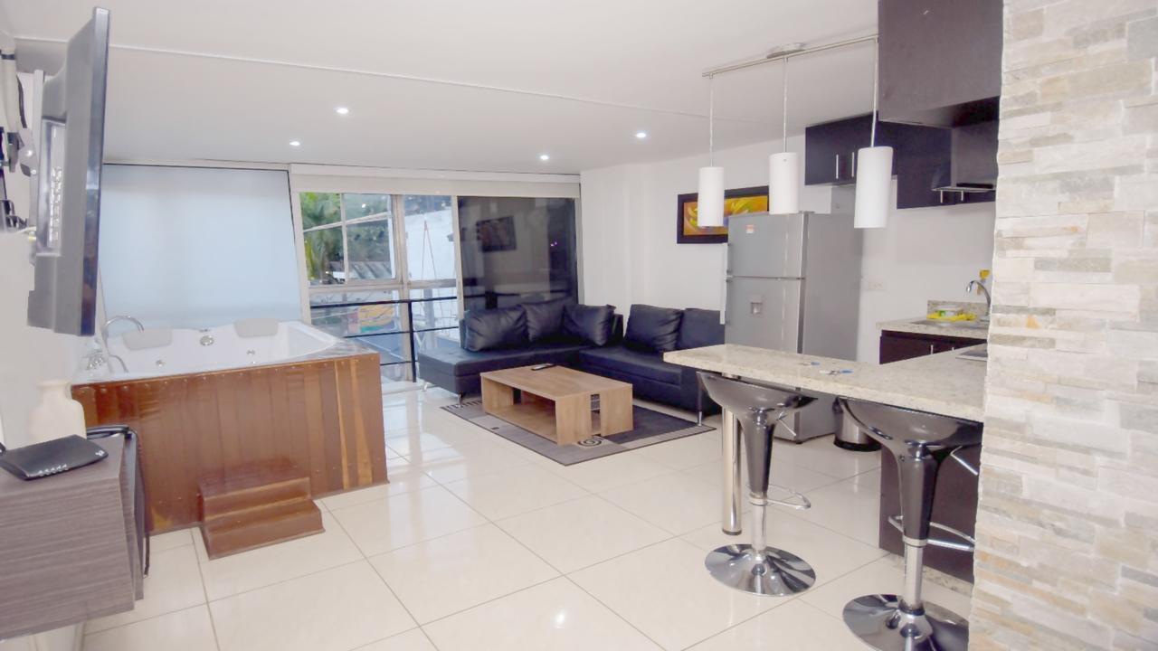 Apartamento Lleras Ac Hot Tub Medellín Extérieur photo