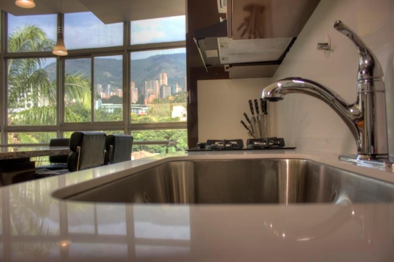 Apartamento Lleras Ac Hot Tub Medellín Extérieur photo