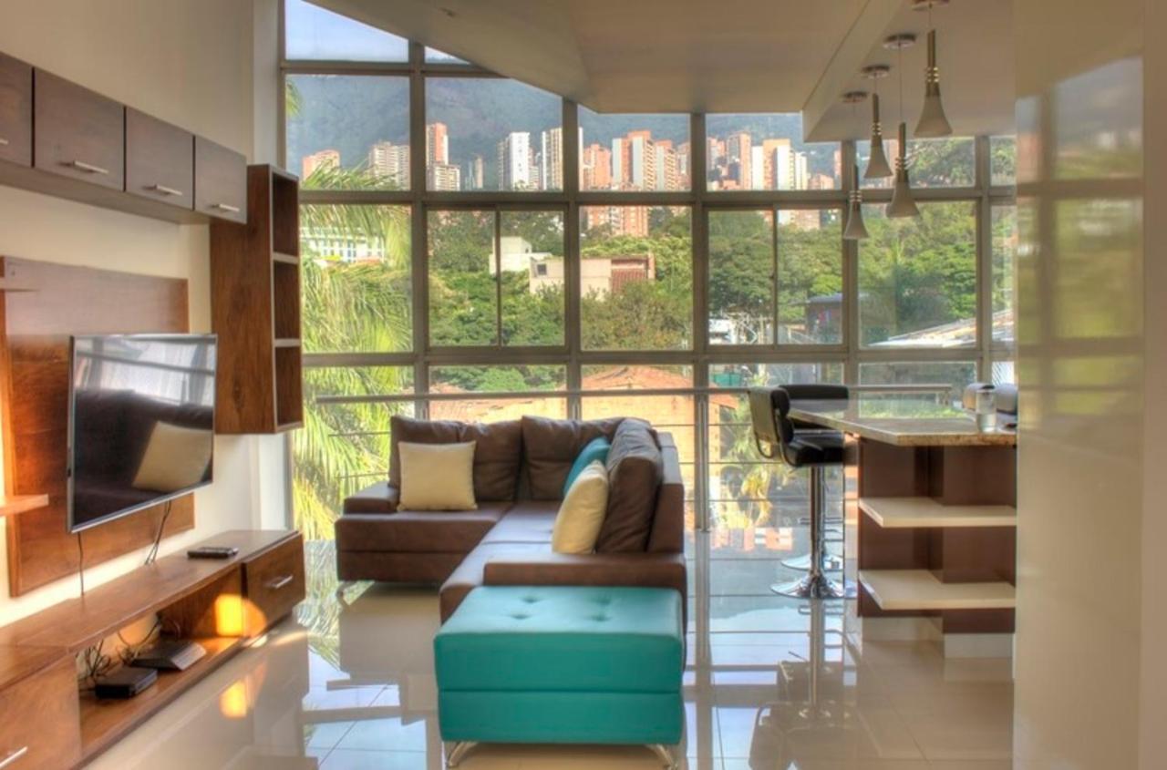 Apartamento Lleras Ac Hot Tub Medellín Extérieur photo